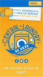 Mobile Screenshot of centrallaundrystpete.com